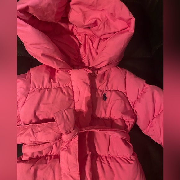 Pink Ralph Lauren 6m snowsuit bunting - Picture 3 of 6